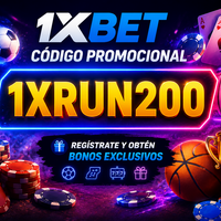 Codigo Promocional 1xBet Sin Deposito: 1XBRO200 -  Sin Depósito