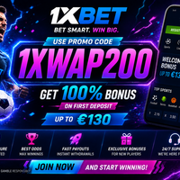Best Promo Code for 1xBet 2027: 1XBIG200  – €130 Bonus